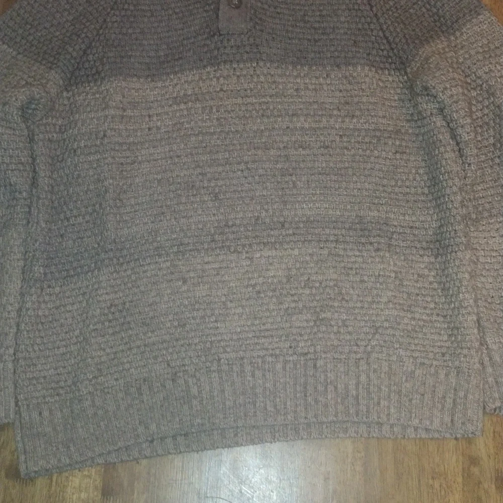 Gray Banana Republic Wool Yak Blend Knit Sweater XL